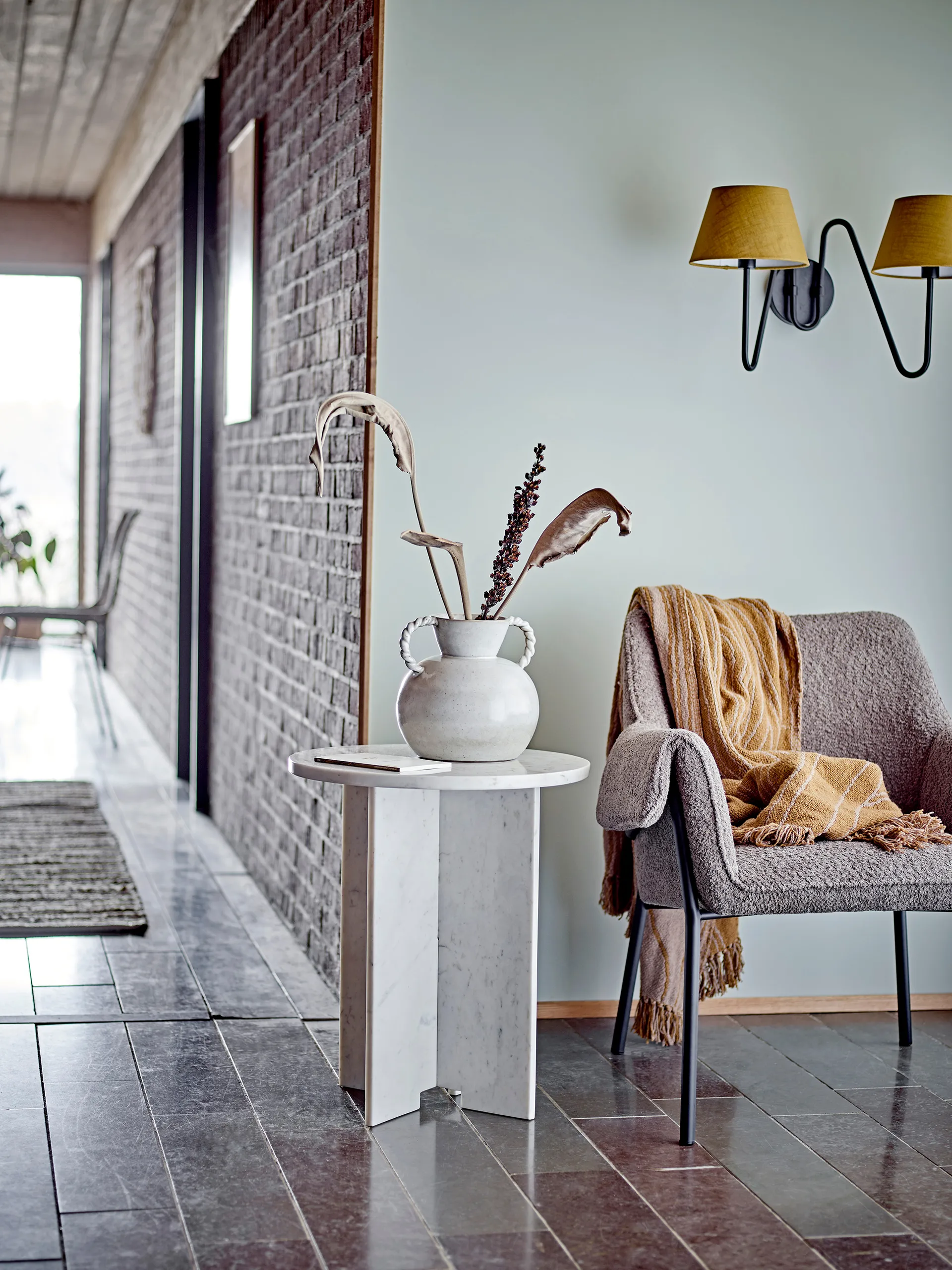 Letty væglampe, Sort Bloomingville