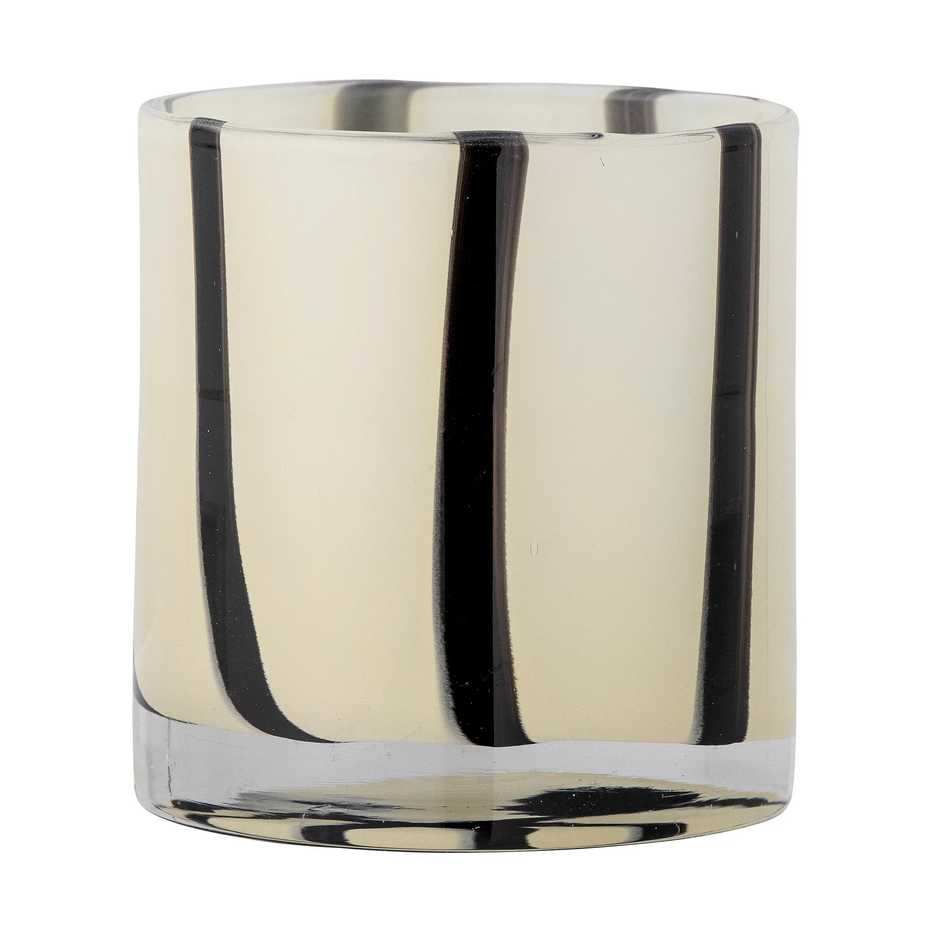 Liberty fyrfadsstage Ø10 cm, Hvid Bloomingville