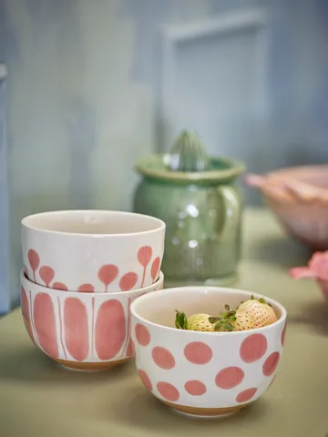 Linora skål 58 cl 3 dele - Rose - Bloomingville