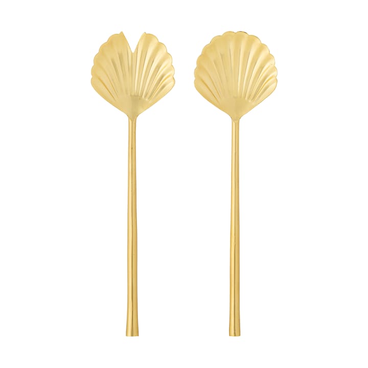 Loreta salatbestik 2 dele - Guld - Bloomingville