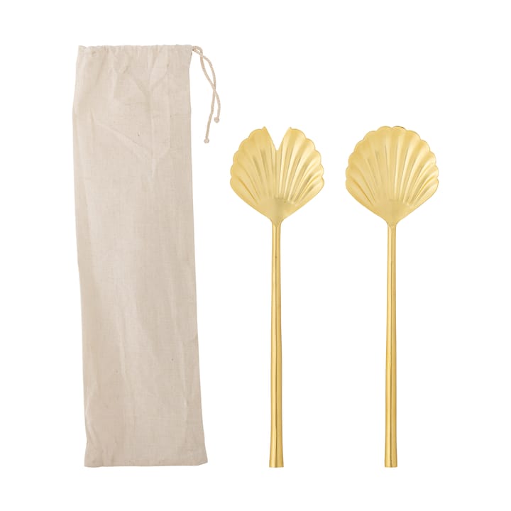 Loreta salatbestik 2 dele, Guld Bloomingville