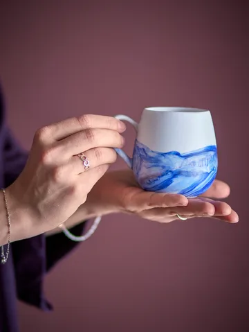 Lyre kop 4 pak - Blå - Bloomingville