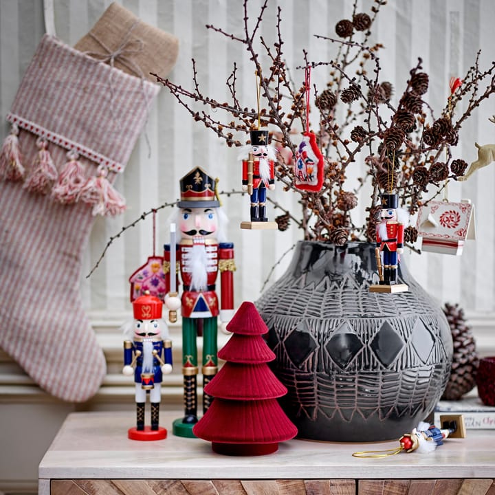 Mahi Ornament Nøddeknækkeren juleophæng 6-pak, Multi Bloomingville