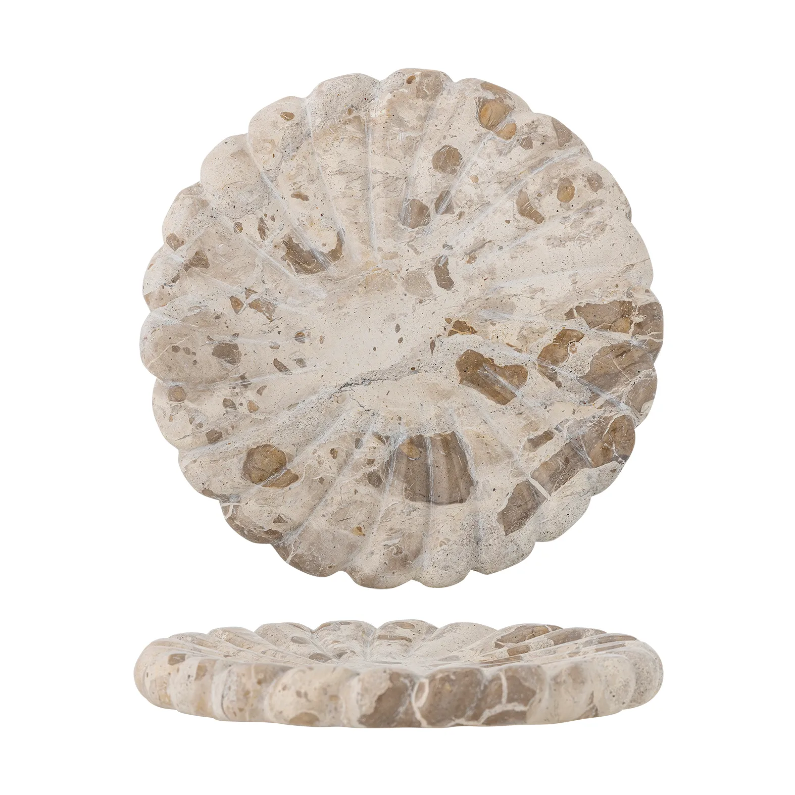 Marlie bakke marmor Ø22,5 cm, Natur Bloomingville