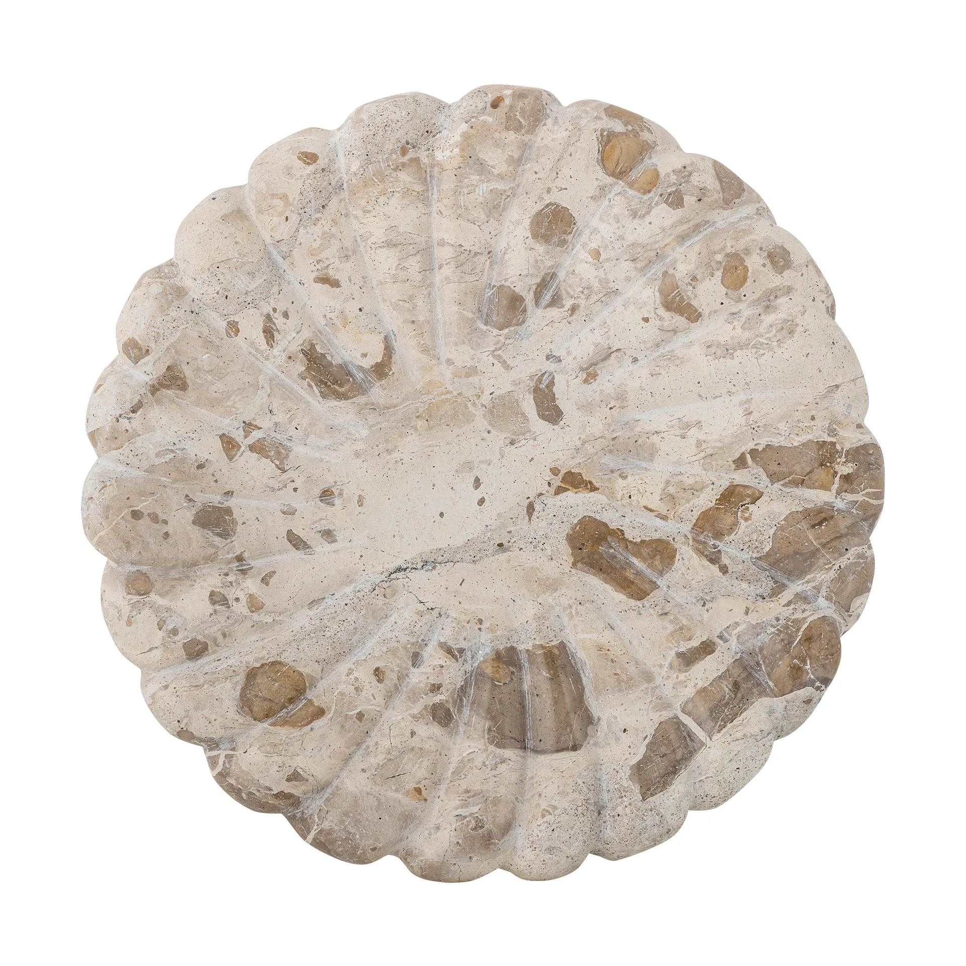 Marlie bakke marmor Ø22,5 cm, Natur Bloomingville