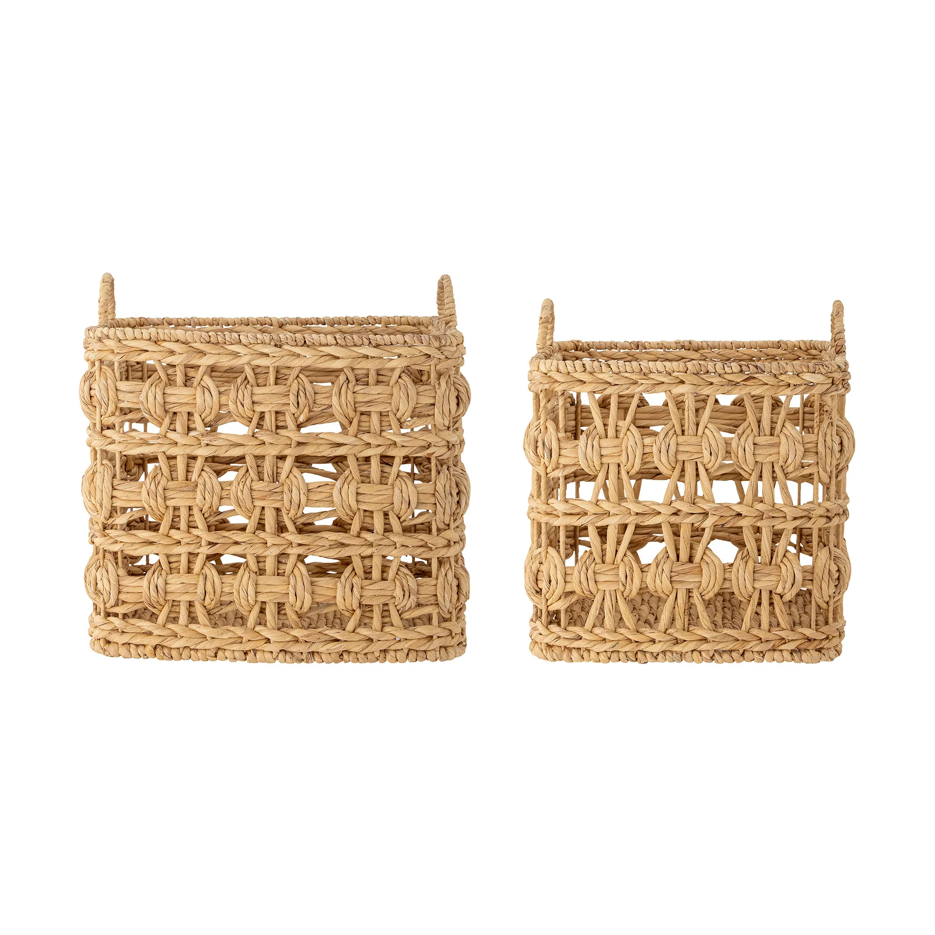 Marnie opbevaringskurv med håndtag 2 dele, Vandhyacint Bloomingville