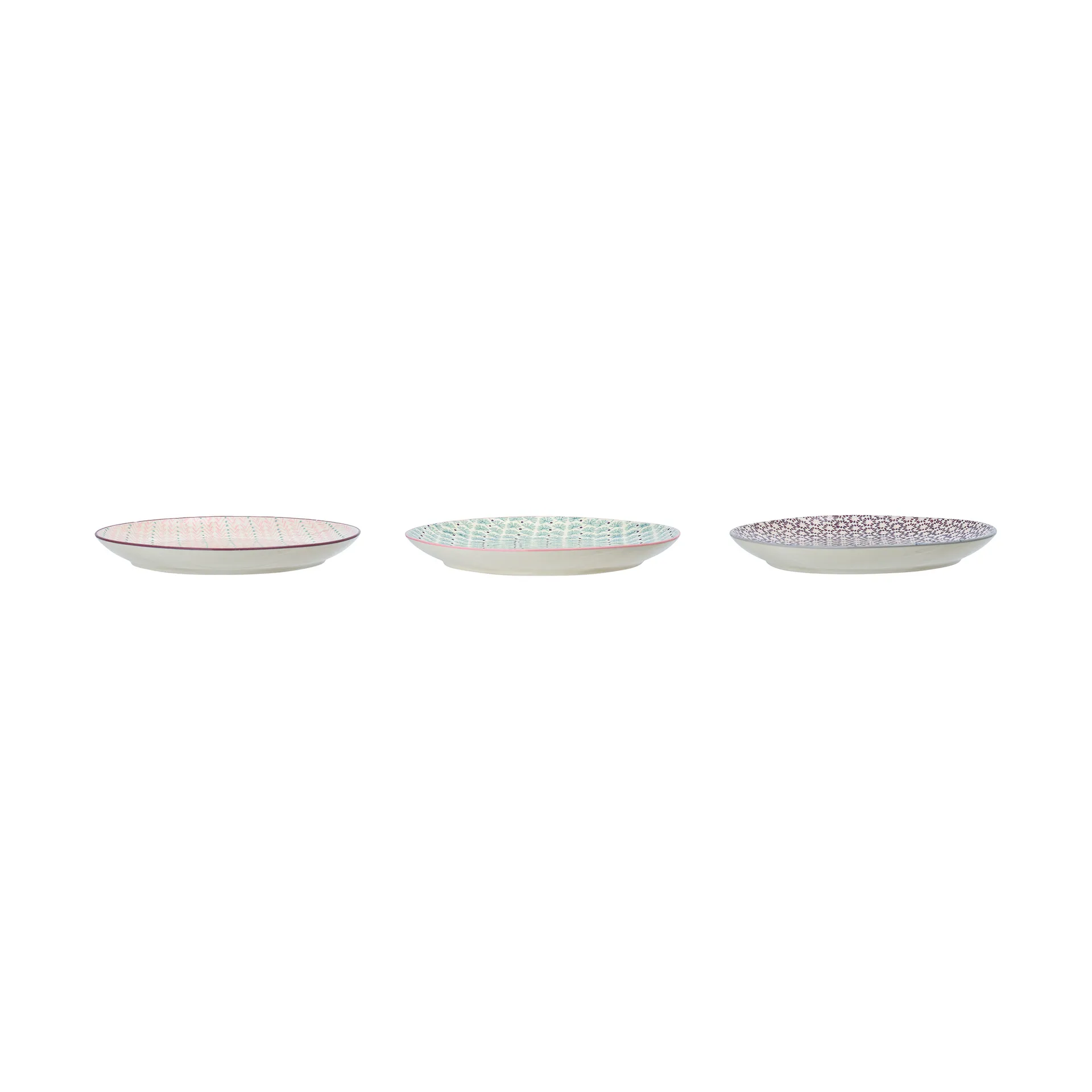 Maya tallerken 28 cm 3-pak Multi,  Bloomingville