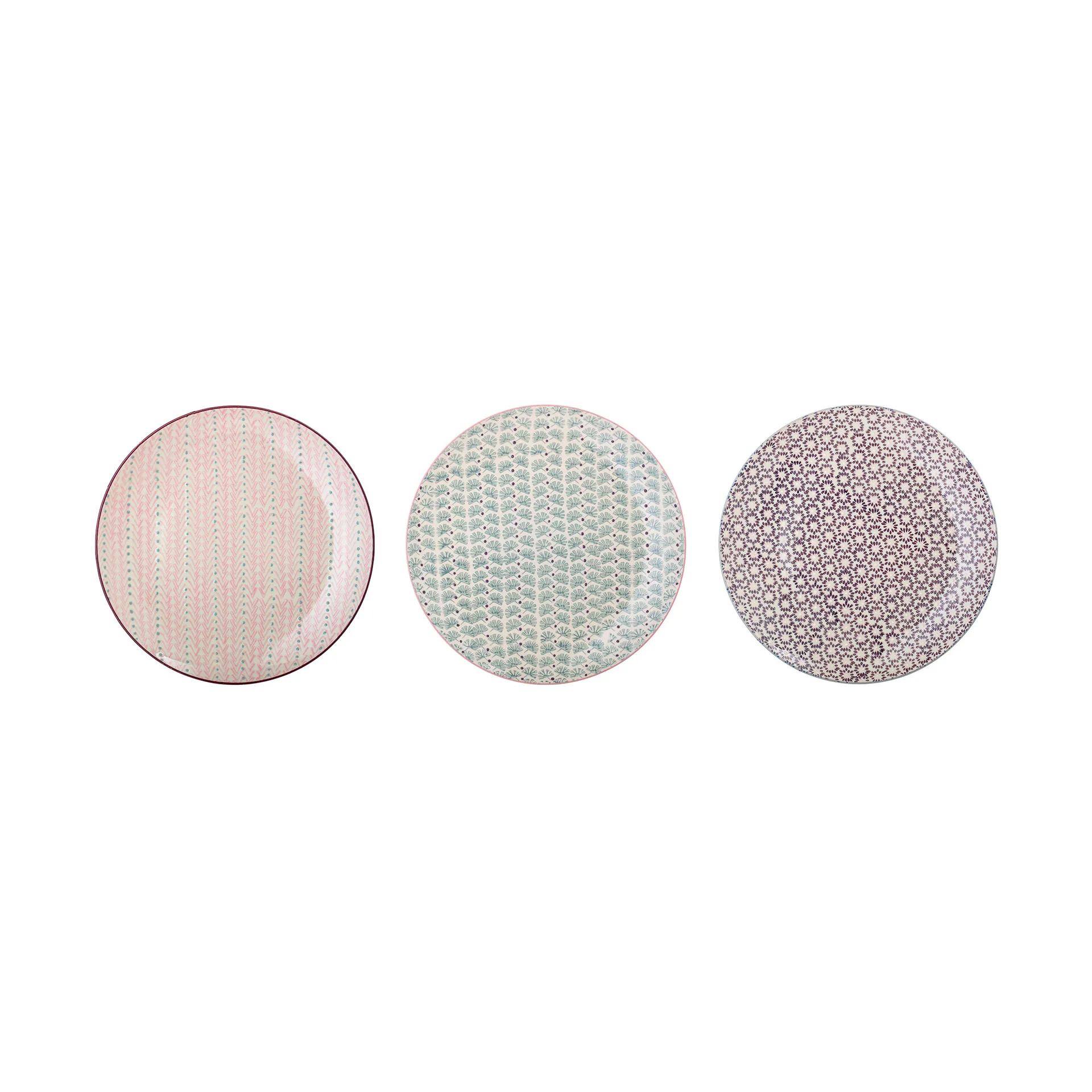 Maya tallerken 28 cm 3-pak Multi Bloomingville
