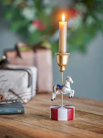 Merry-go-round lysestage - Hvid - Bloomingville