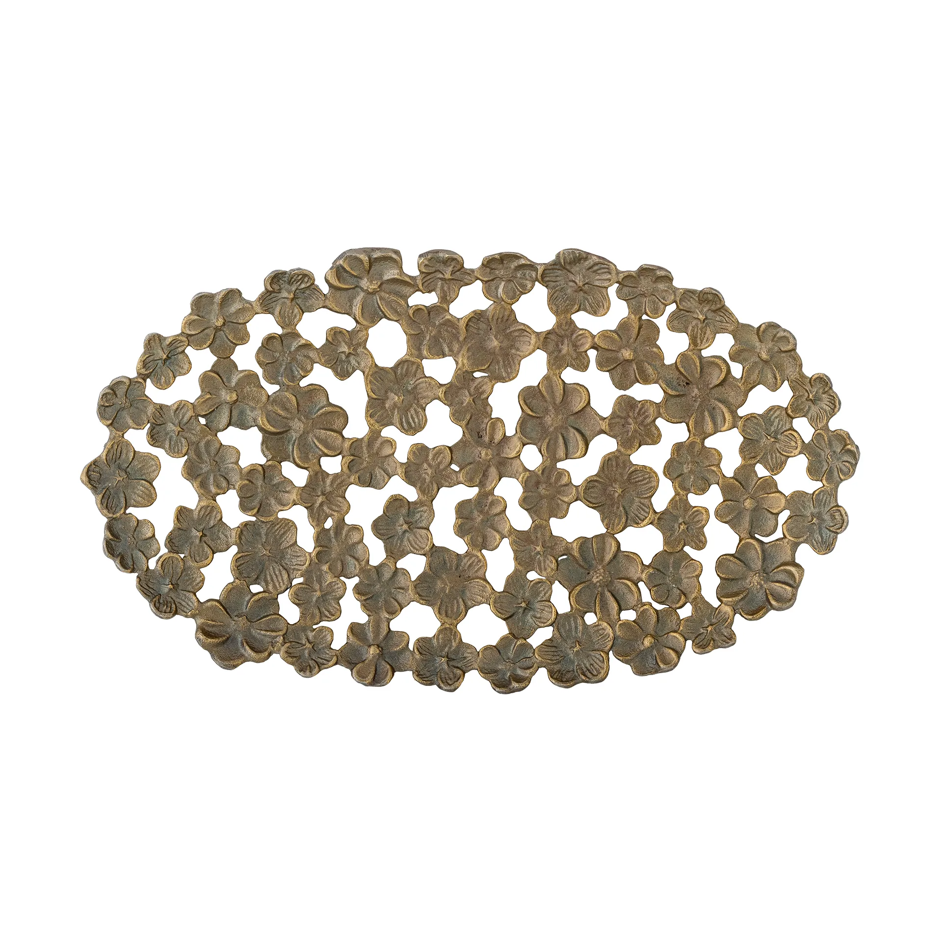 Micha dekorationsbakke 25x43,5 cm, Guld Bloomingville