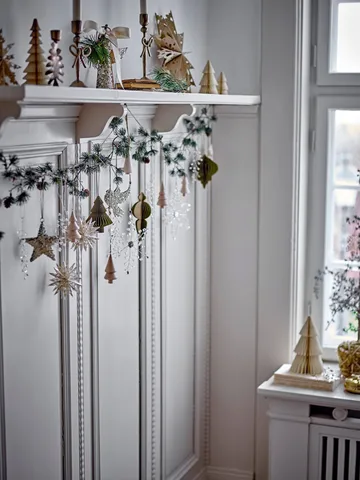 Miku juleophæng - Klar, 2 dele, 17 cm - Bloomingville