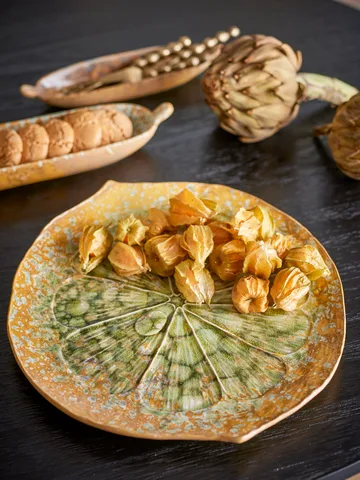 Milani serveringsfad Ø30 cm - Grøn - Bloomingville