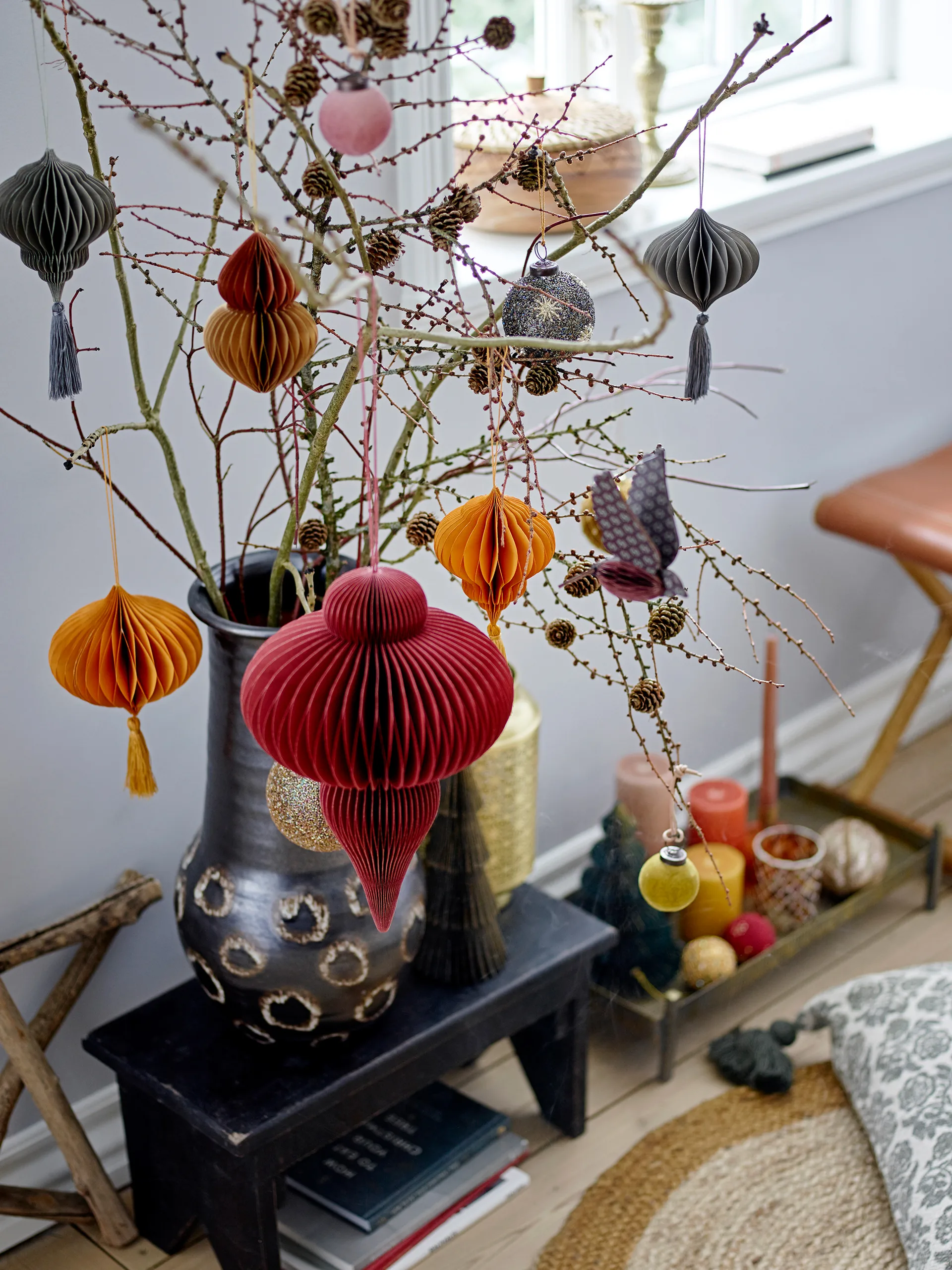 Milay juleophæng 17 cm 4 dele, Multi Bloomingville