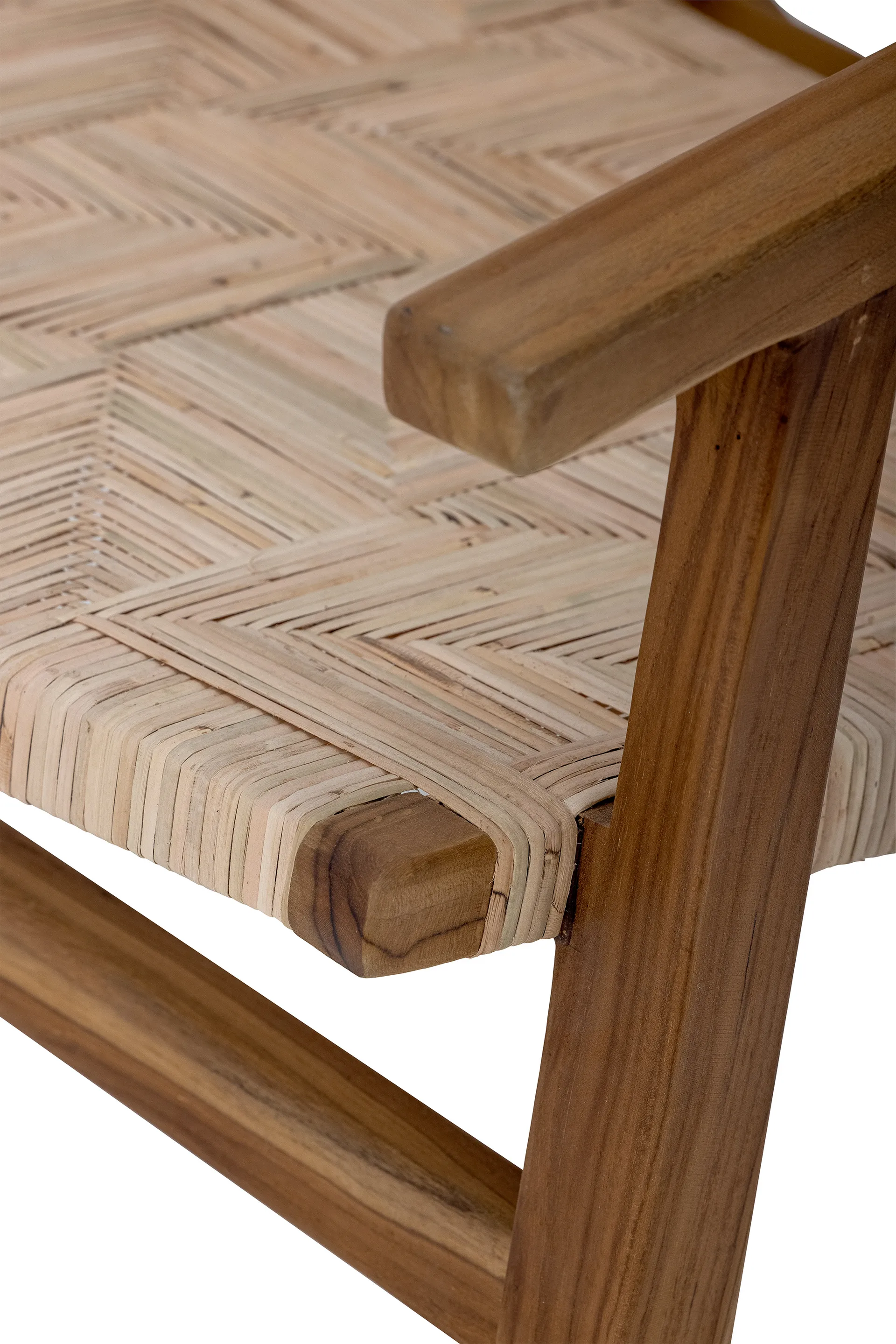 Mills loungestol rotting, Brun Bloomingville