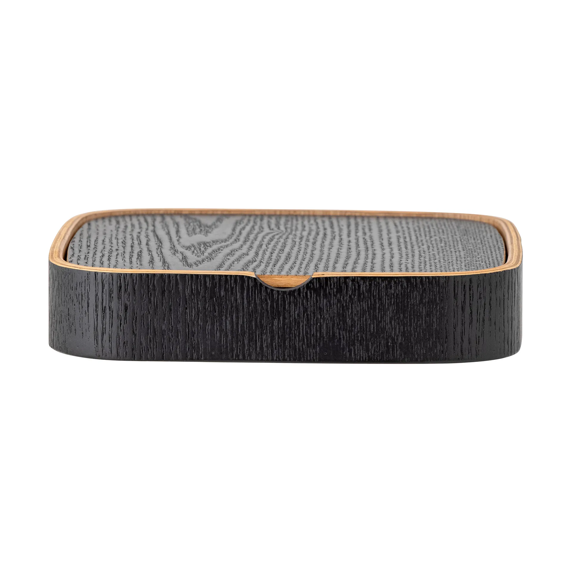 Mimmi bordspejl 19x19 cm, Black-oak Bloomingville
