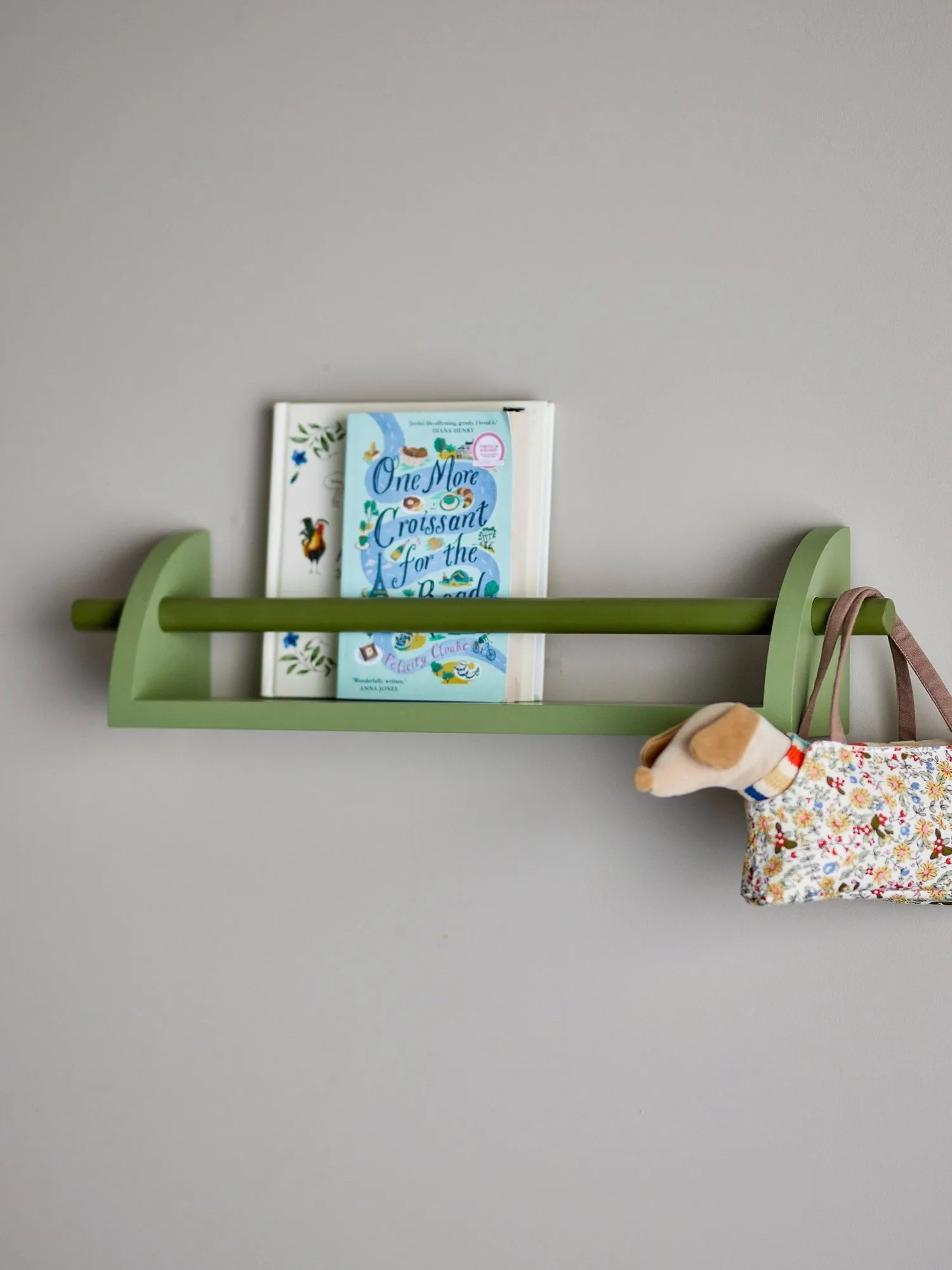 Mingus væghylde 14x60 cm, Grøn Bloomingville