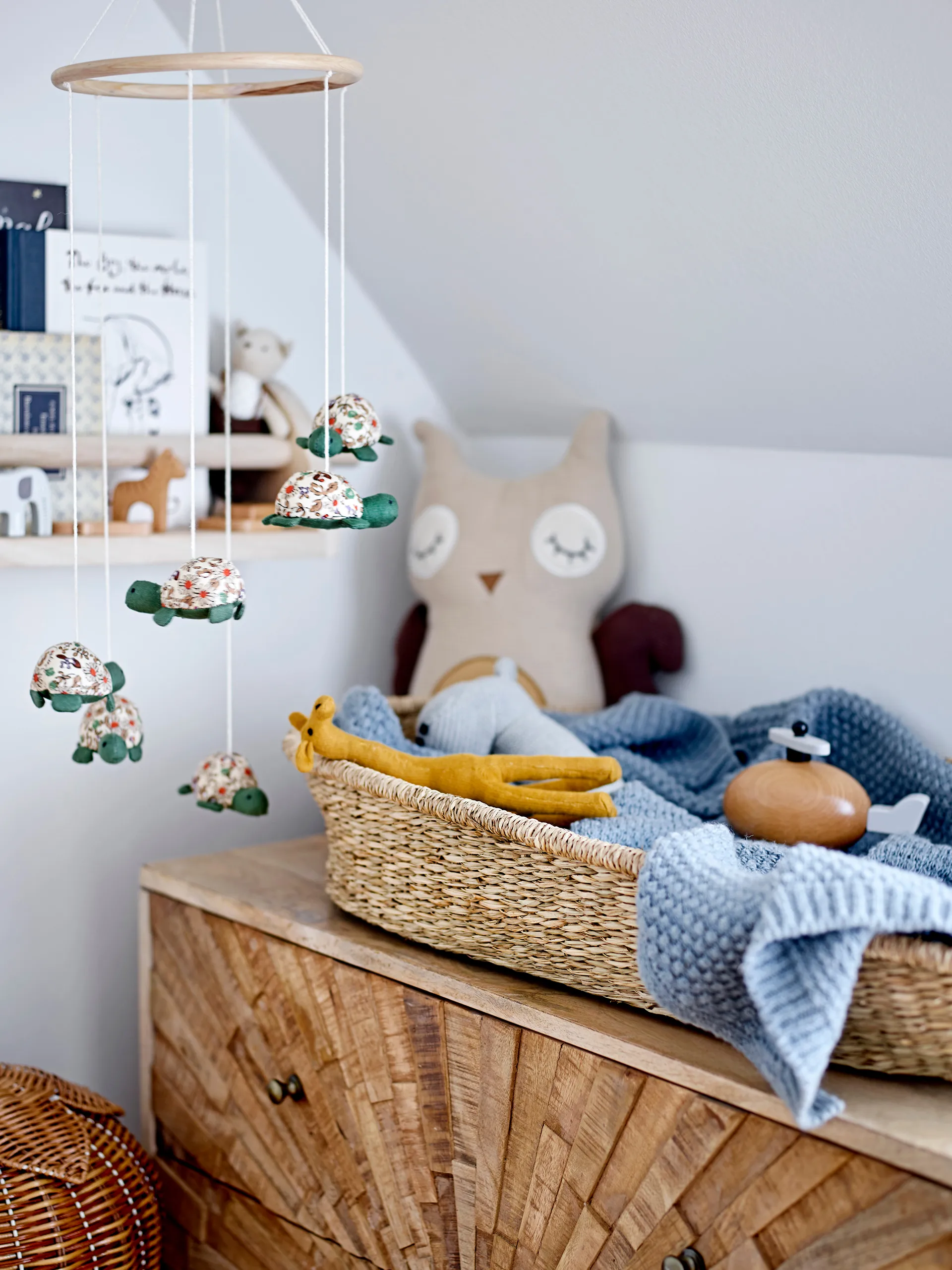 Mingus væghylde 14x60 cm, Natur Bloomingville