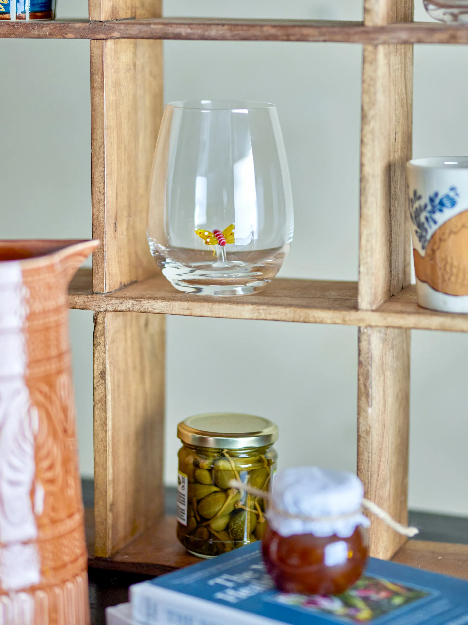 Misa drikkeglas 56 cl, Clear-butterfly Bloomingville