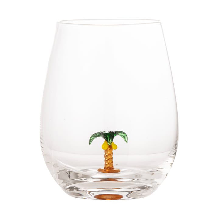 Misa drikkeglas 56 cl - Clear-palm tree - Bloomingville