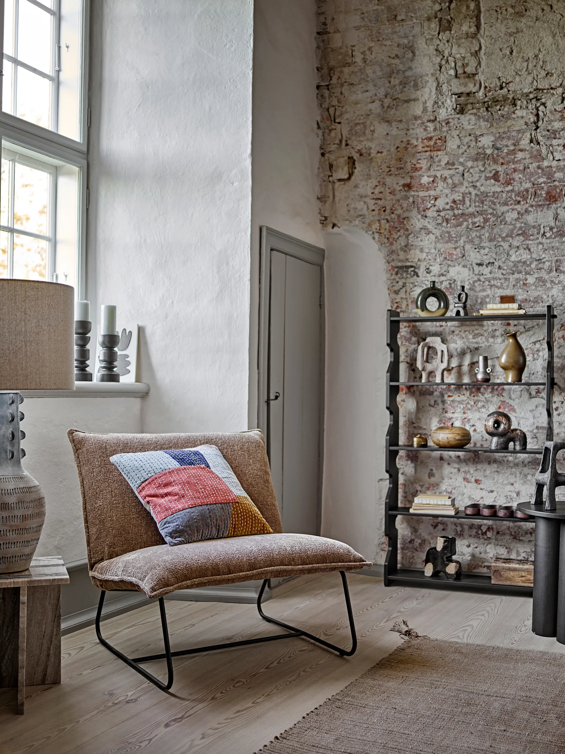 Montanaro pude 50x50 cm, Orange Bloomingville