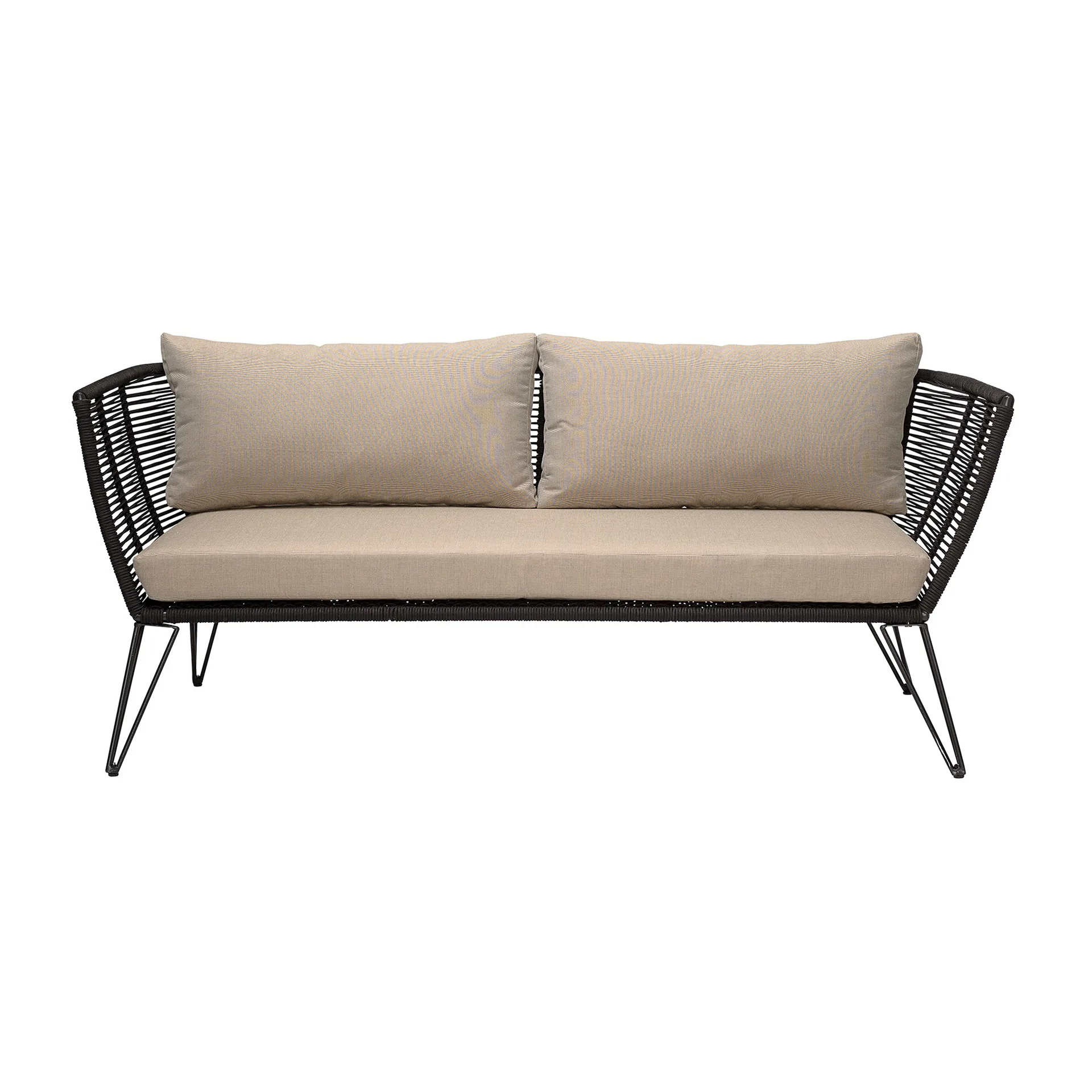 Mundo sofa, Black/Beige Bloomingville
