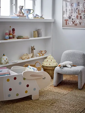 Neel stol 40x51 cm - Grå - Bloomingville