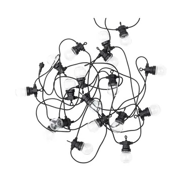 Nero lyskæde 10 m - Sort - Bloomingville