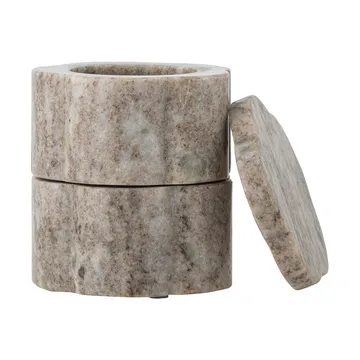 Nezli skål med låg Ø9 cm - Natur - Bloomingville