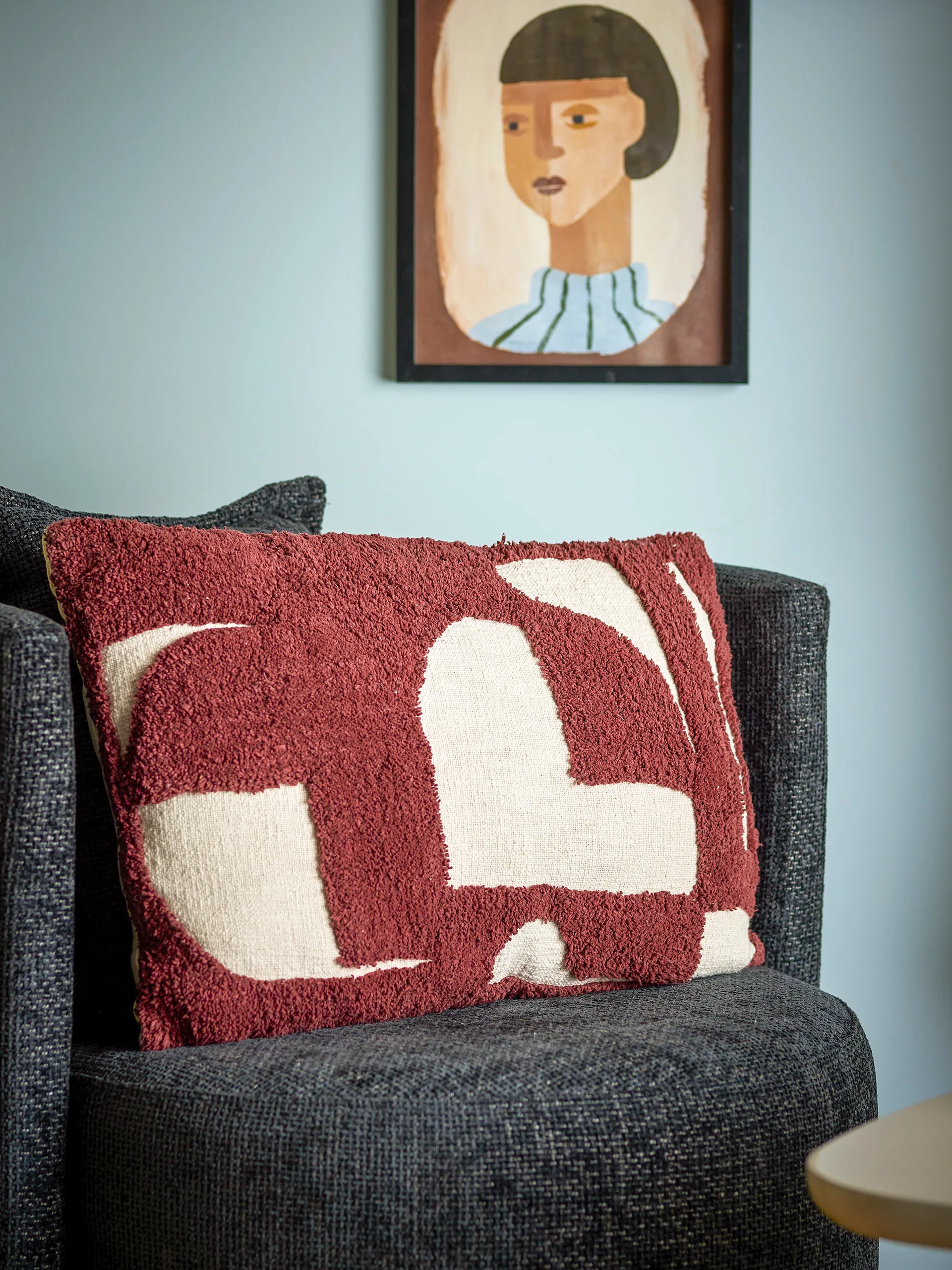 Olica pude 60x40 cm, Rød Bloomingville