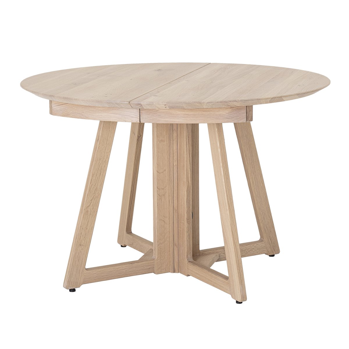 Bloomingville Owen spisebord Ø118 cm Eg | Skandinavisk Design | Spiseborde | Beige