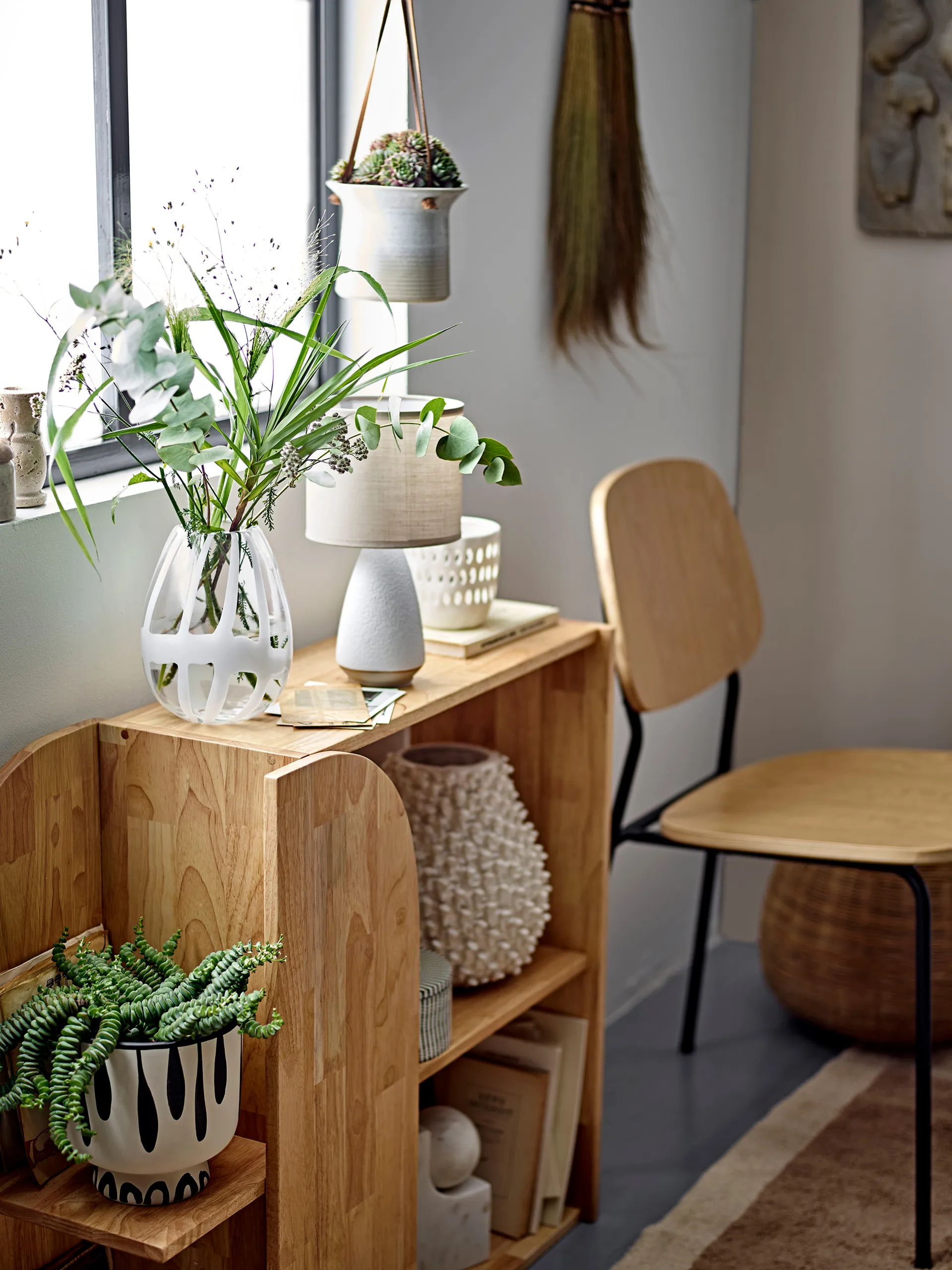 Paprica bordlampe 27,5 cm, Hvid Bloomingville