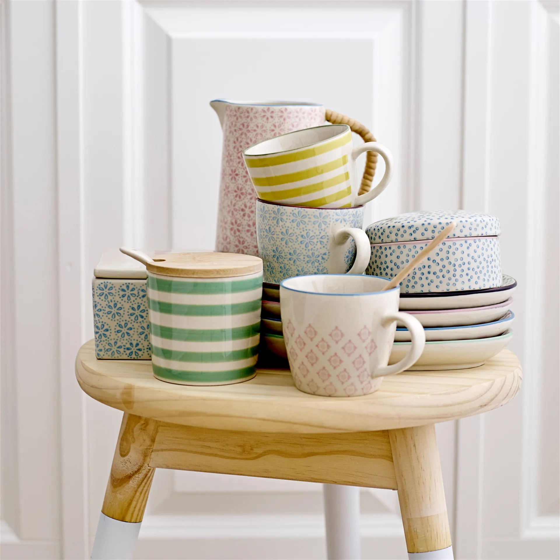 Patrizia krus 4 dele Ø 7,5 cm Bloomingville