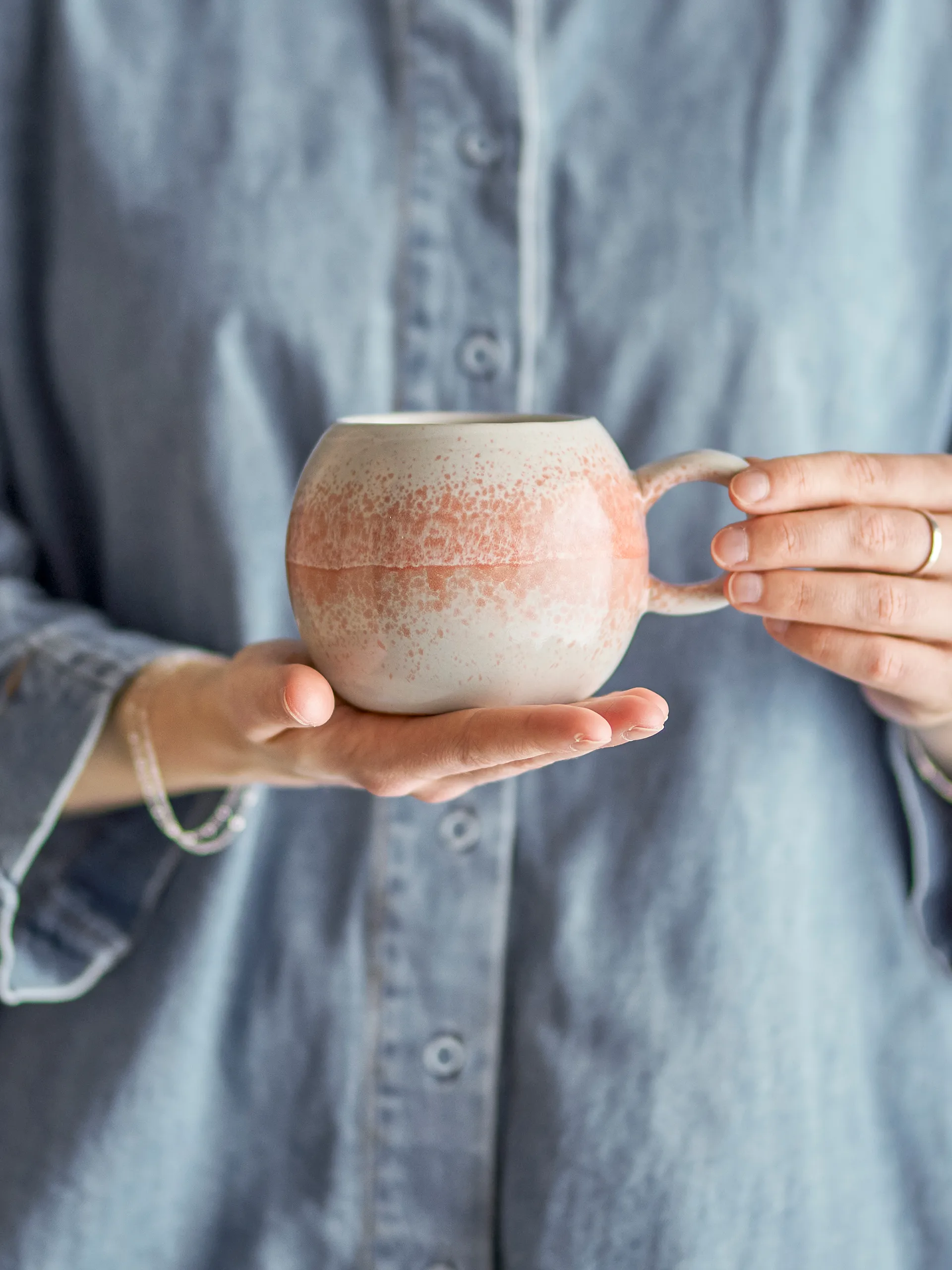 Paula krus 41 cl, Orange Bloomingville