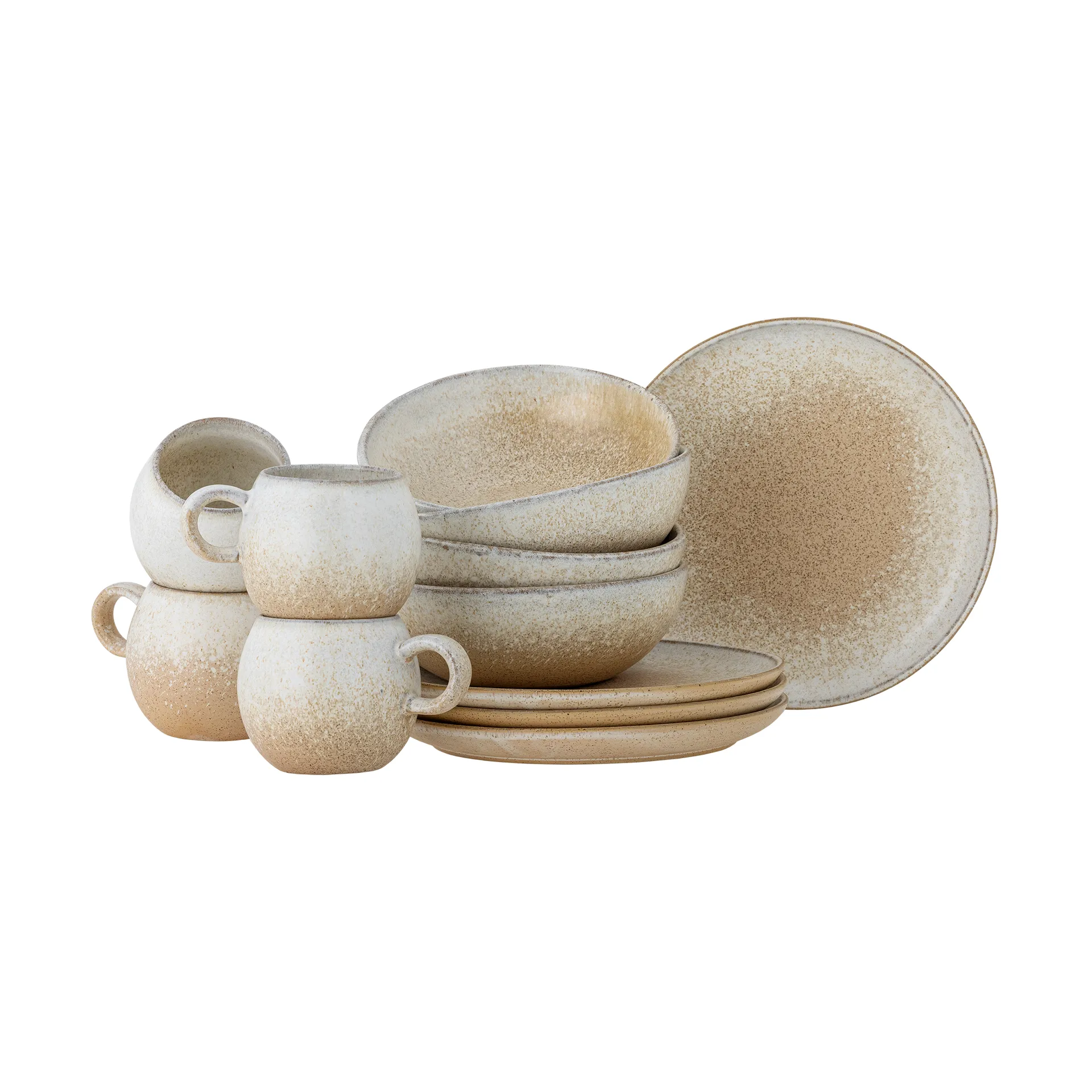 Paula morgenmadssæt 12 dele, Natur Bloomingville