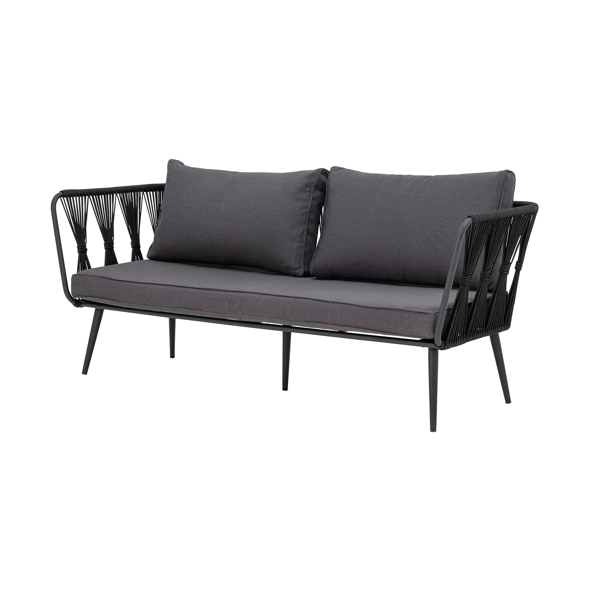 Pavone 2,5-pers. sofa, Black Bloomingville