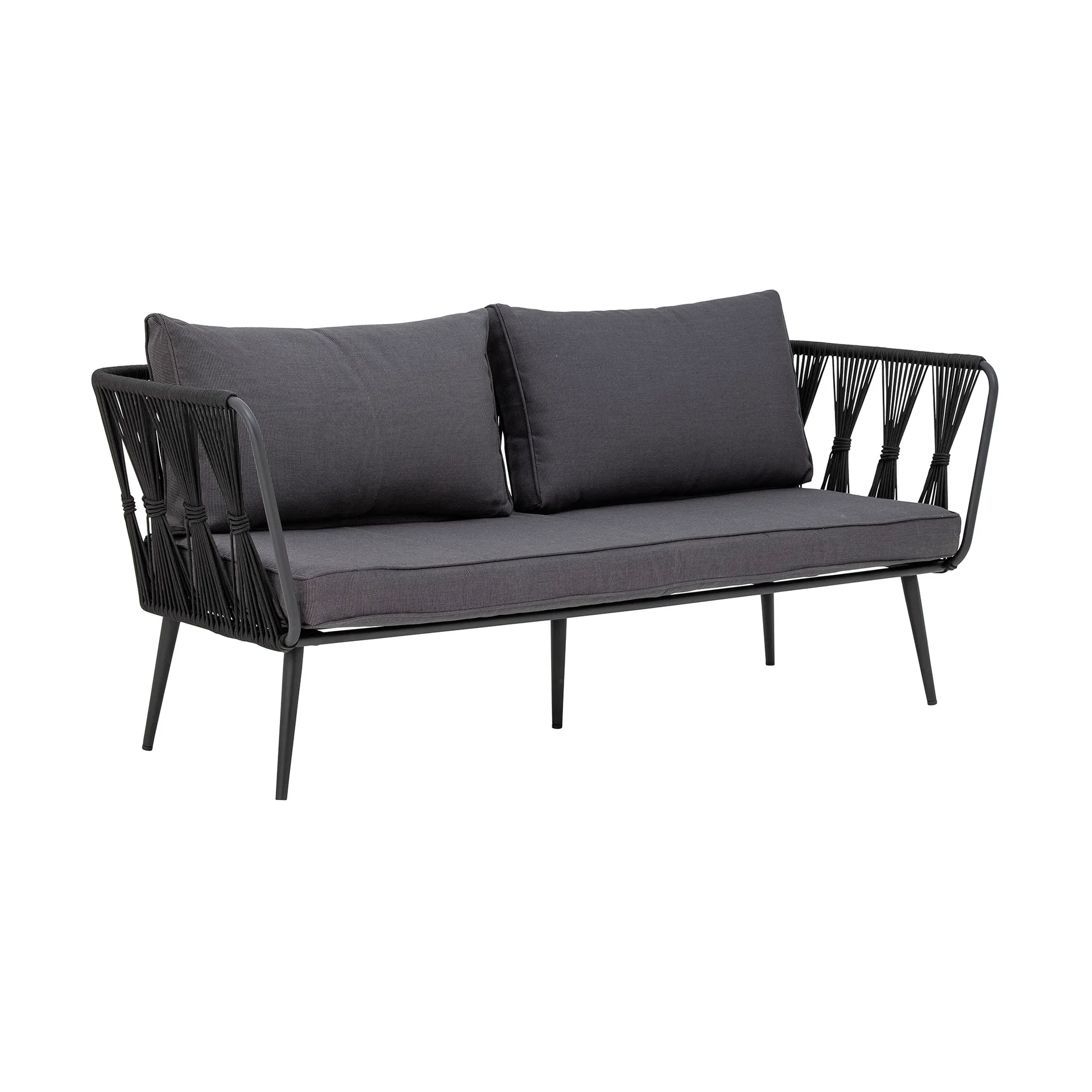 Pavone 2,5-pers. sofa, Black Bloomingville