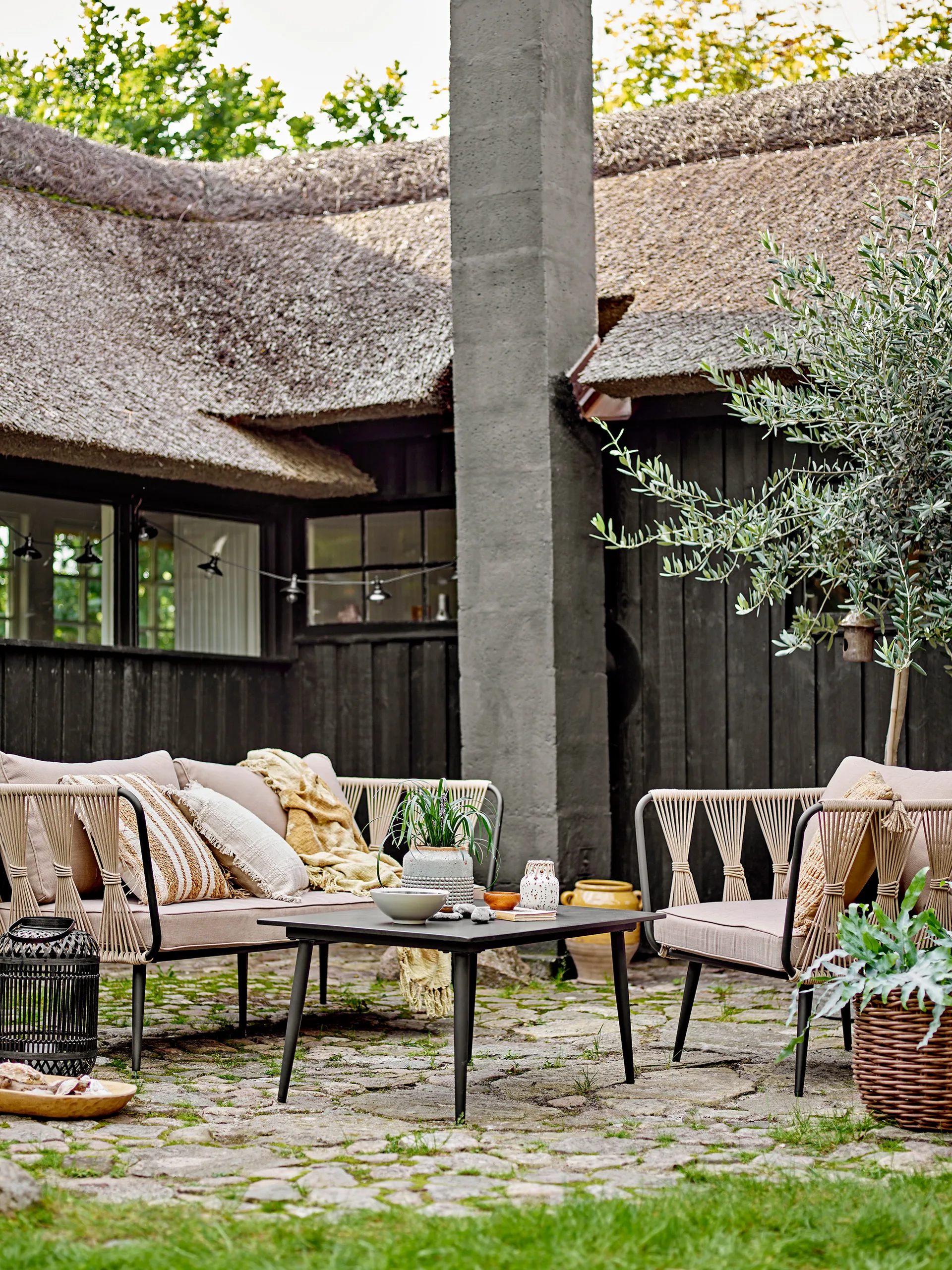 Pavone 2,5-pers. sofa, Brown Bloomingville