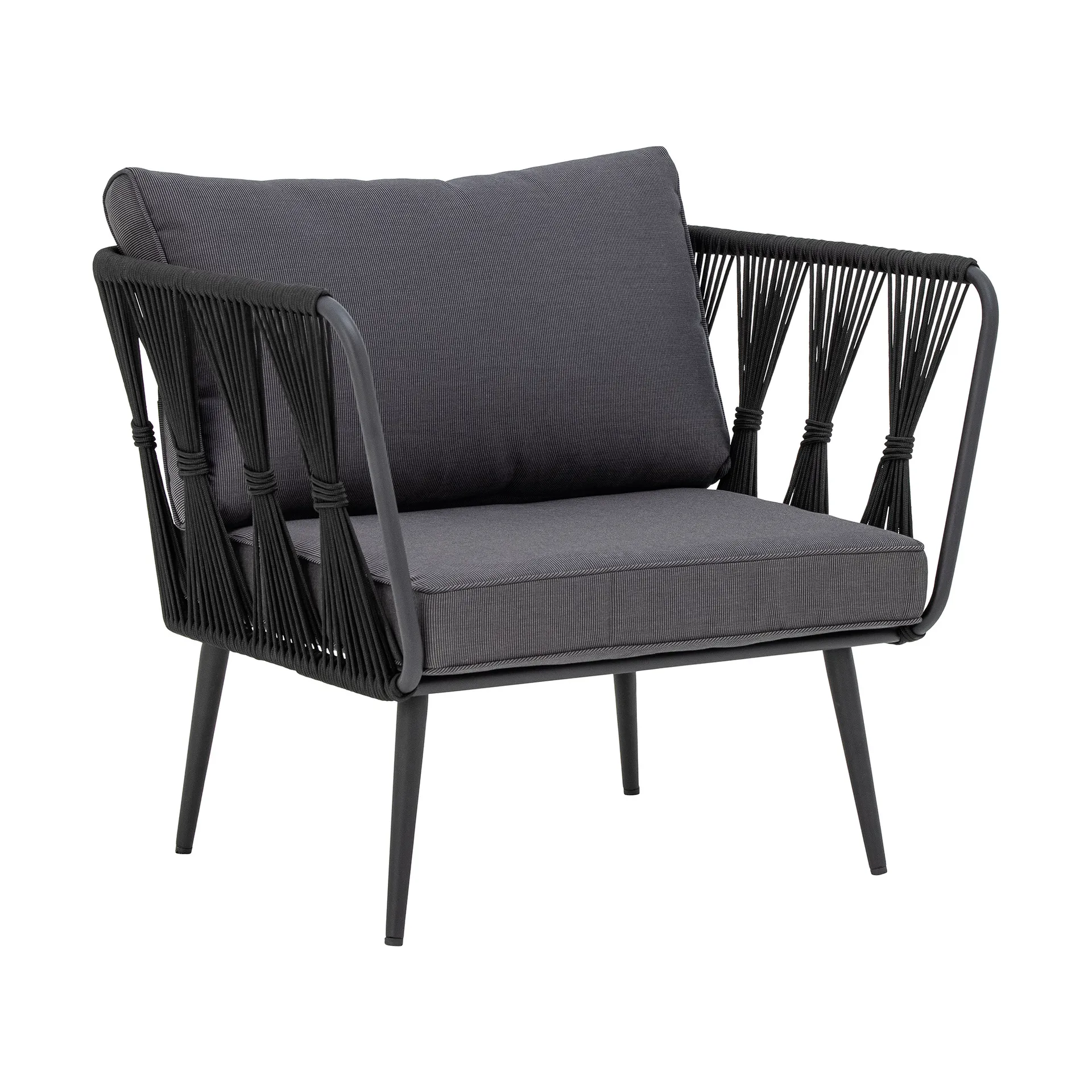 Pavone loungestol, Black Bloomingville