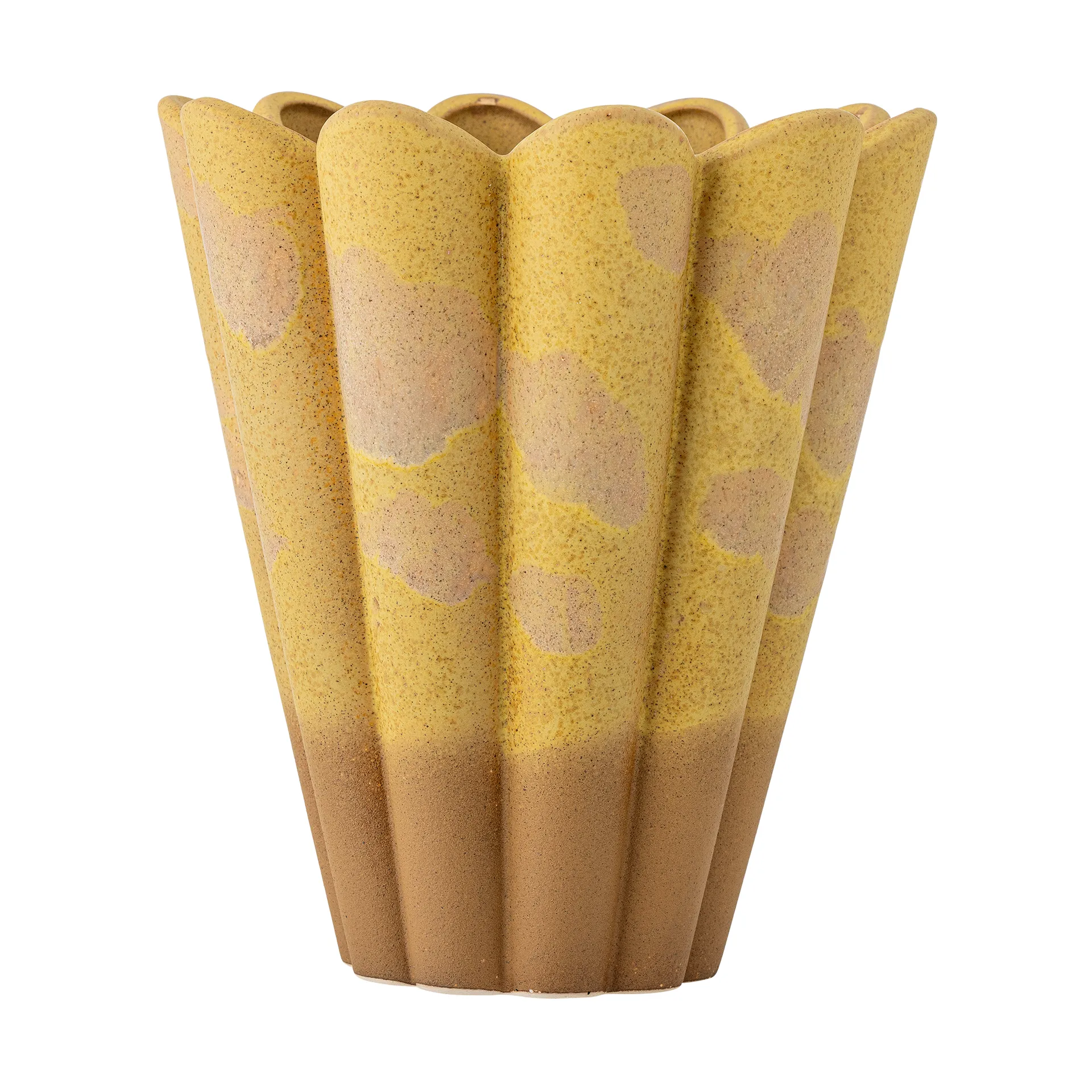 Penn vase 25,5x29 cm, Gul Bloomingville