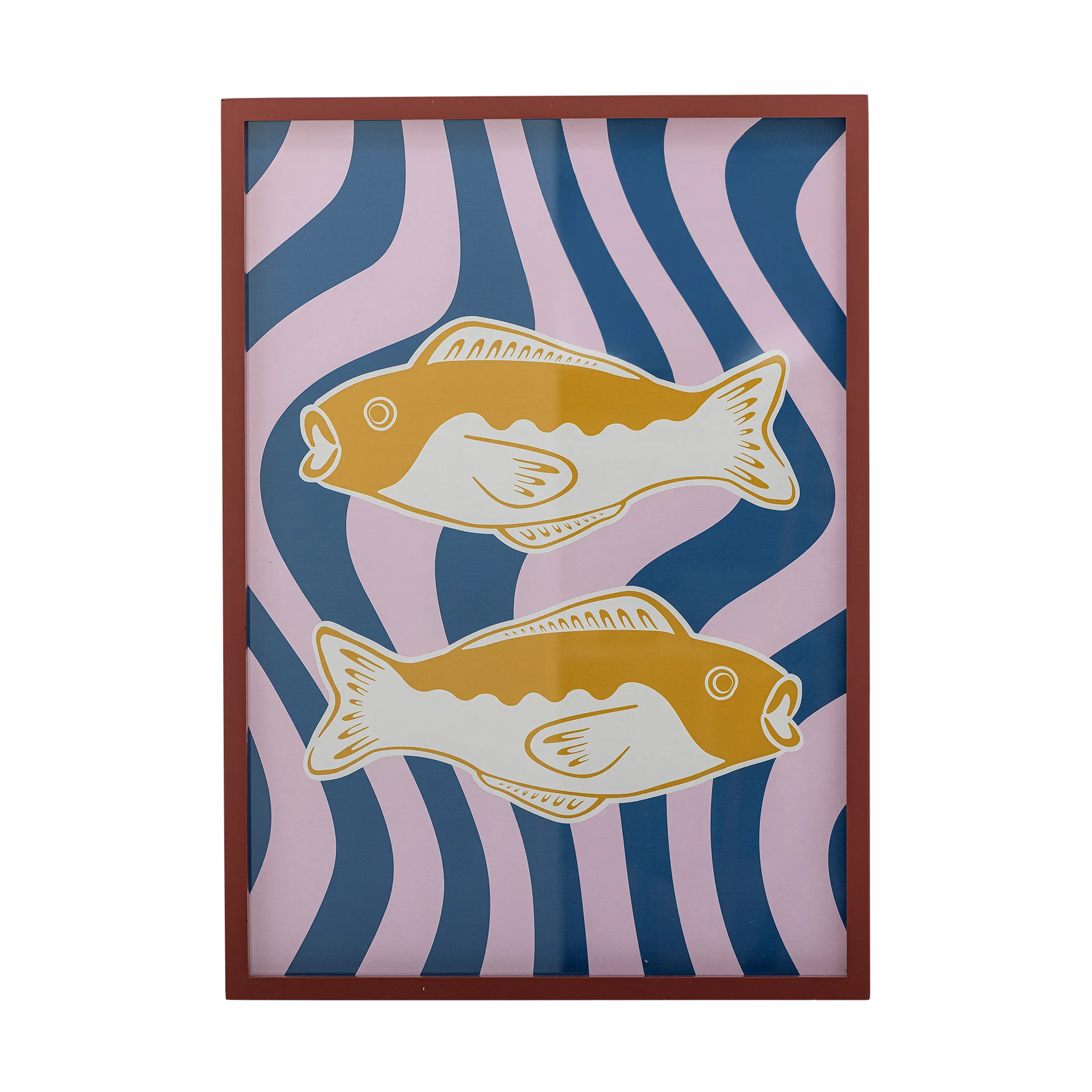 Remy illustration med ramme50x70 cm, Rose Bloomingville