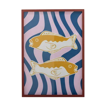 Remy illustration med ramme50x70 cm - Rose - Bloomingville