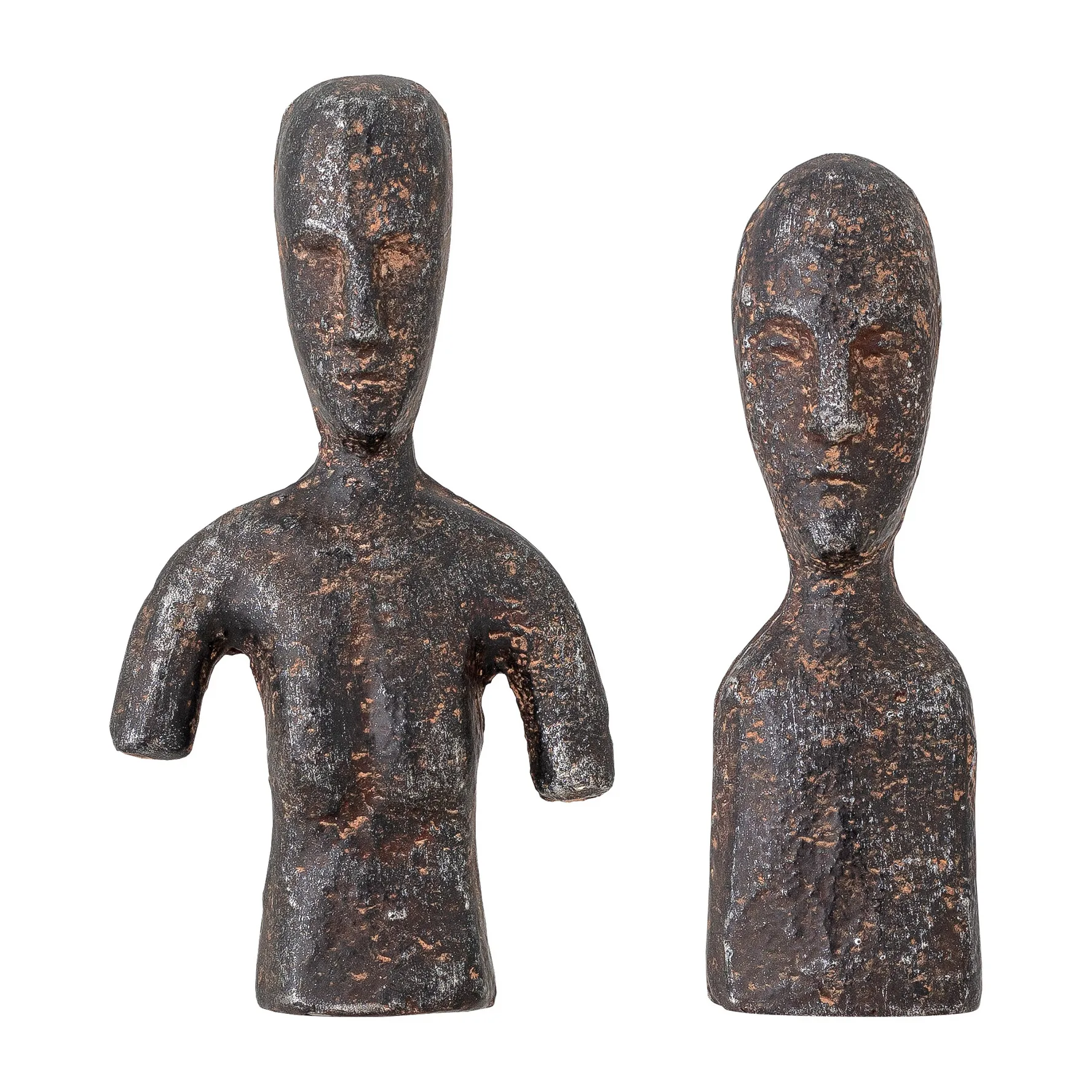 Rhea dekoration 2 dele, Brun Bloomingville