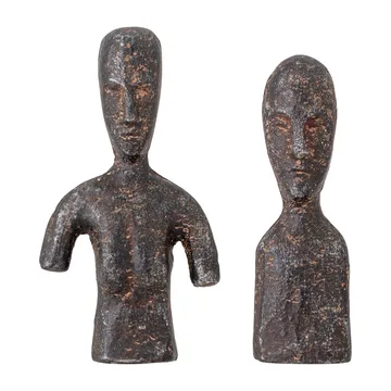 Rhea dekoration 2 dele - Brun - Bloomingville