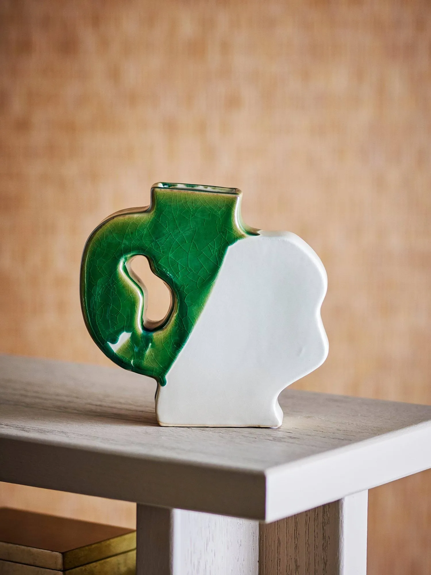 River vase, Green, 20,5x20 cm Bloomingville