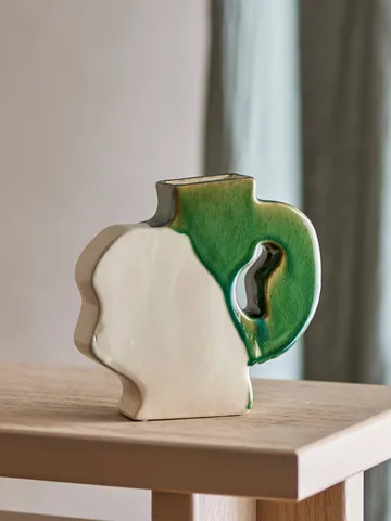 River vase - Green, 20,5x20 cm - Bloomingville