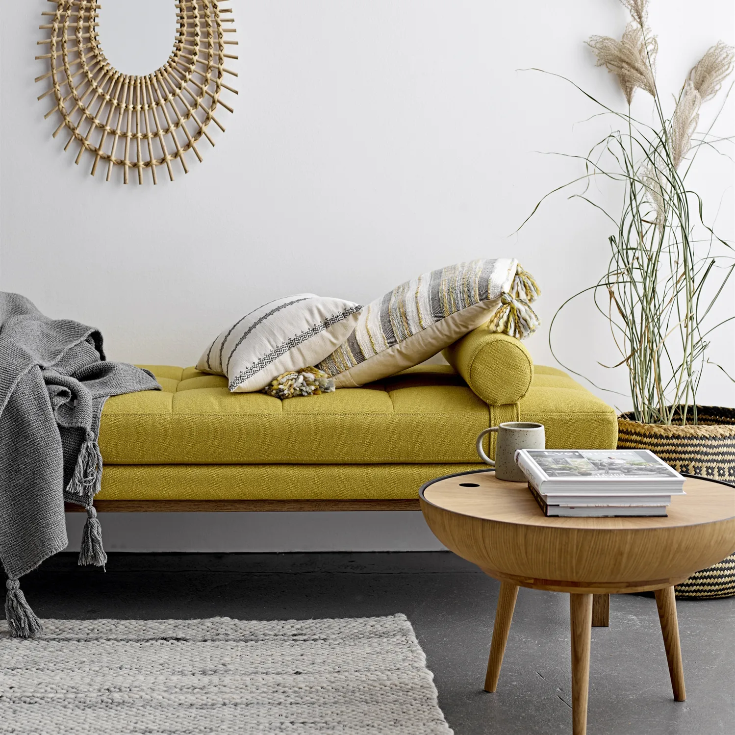 Ronda sofabord, Eg Bloomingville