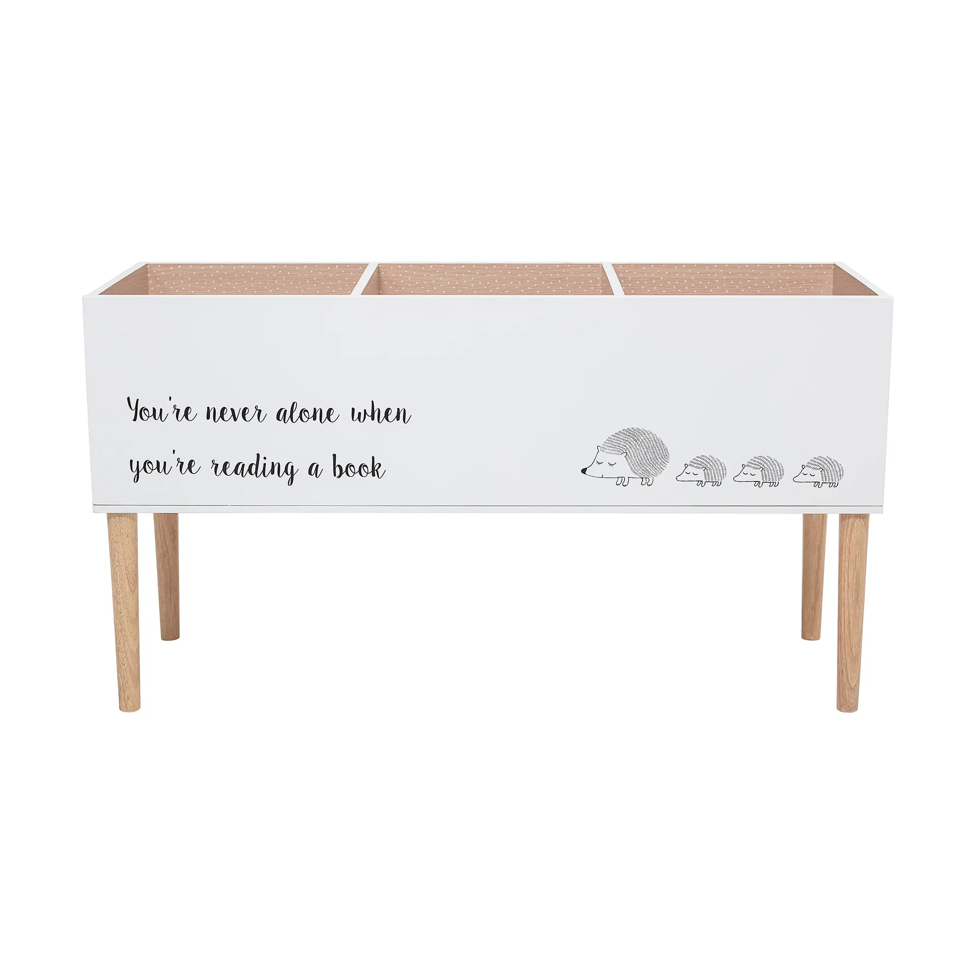 Salam bogkasse 50x90 cm, Hvid Bloomingville