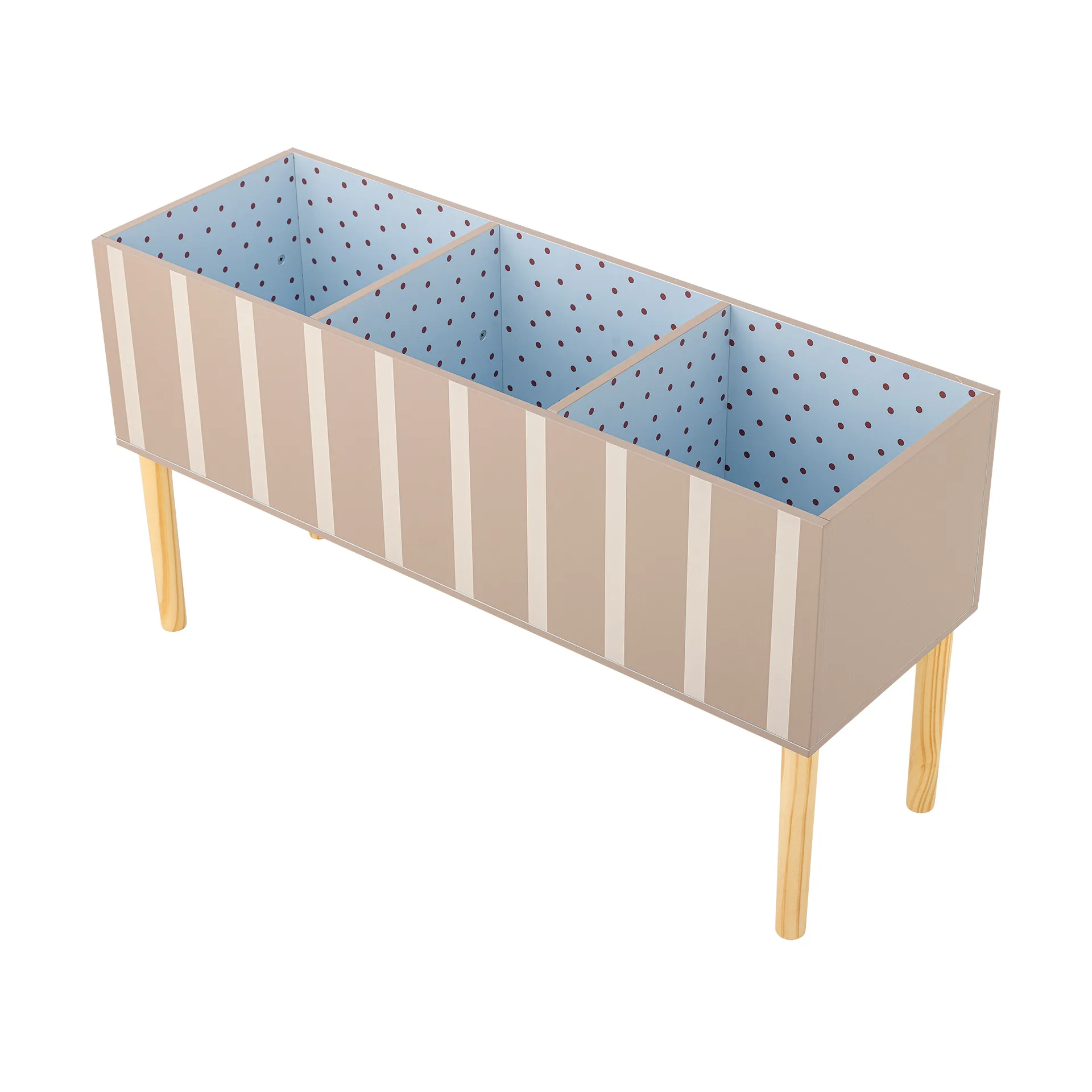 Salam bogstøtte 90x50 cm, Brun Bloomingville