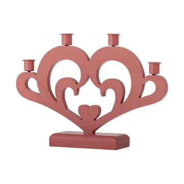 Salia adventslysestage - Rød, 36 cm - Bloomingville