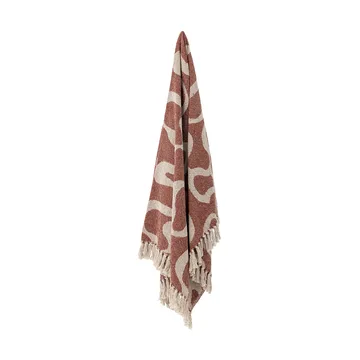 Salobre plaid bomuld 160x130 cm - Brun - Bloomingville